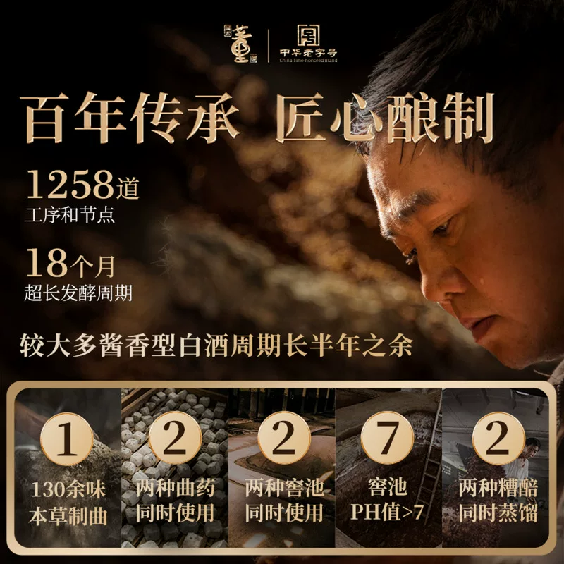 董酒国密方印54度100ml裸瓶 52元 - 线报酷