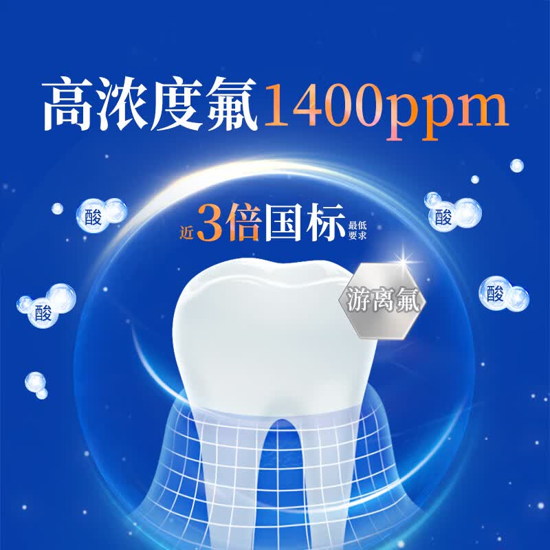 狮王齿力佳酵素高氟牙膏留兰香薄荷130g*3支 赠40g*2支 33.9元 - 86线报