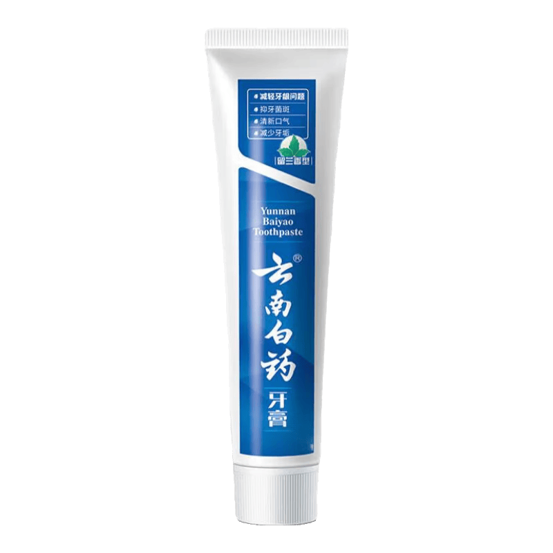 云南白药牙膏留兰香薄荷冬青130g 8.9元 - 86线报