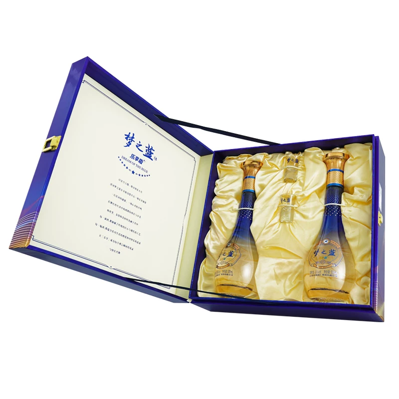 洋河梦之蓝乐享版52度浓香型白酒500ml*2瓶礼盒装 580.11元 - 86线报 洋河梦之蓝乐享版52度浓香型白酒500ml*2瓶礼盒装 580.11元 - 86线报