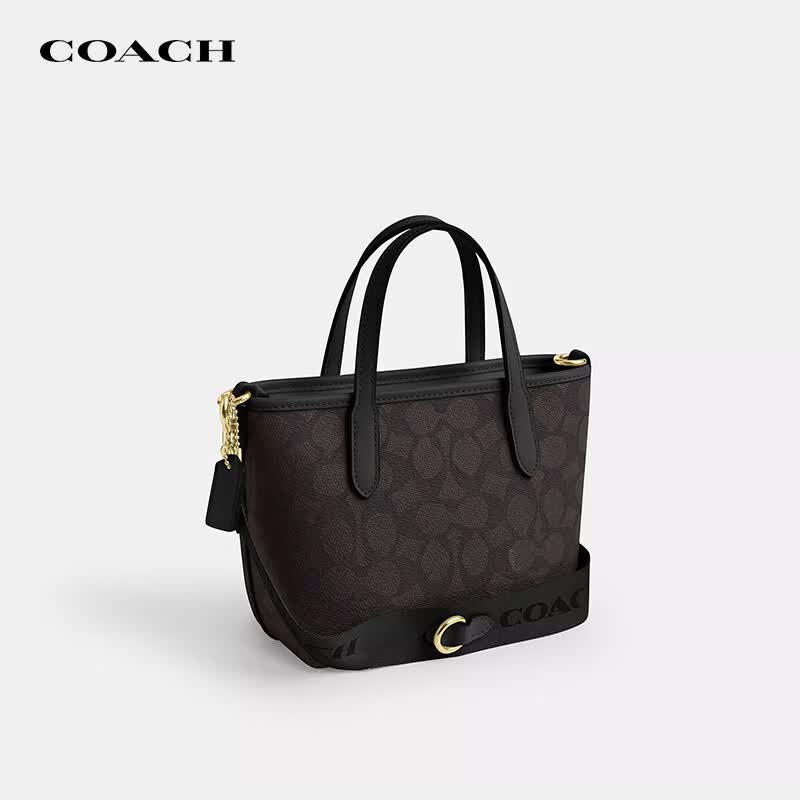 COACH City 15单肩斜挎托特包 沙黄色配白色CW032IMXDM 1115.05元 - 86线报