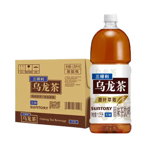 三得利 无糖 乌龙茶饮料1.25L*6 25.88元 图片 1
