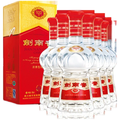 剑南春水晶剑52度浓香型白酒500mL单瓶装 355元 - 线报酷