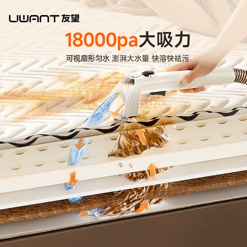 UWANT布艺清洗机地毯沙发床垫窗帘抽吸一体清洁机大抽象 276.25元 - 86线报