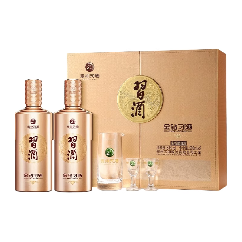 习酒金质习酒钻石版酱香型白酒 376元 - 86线报