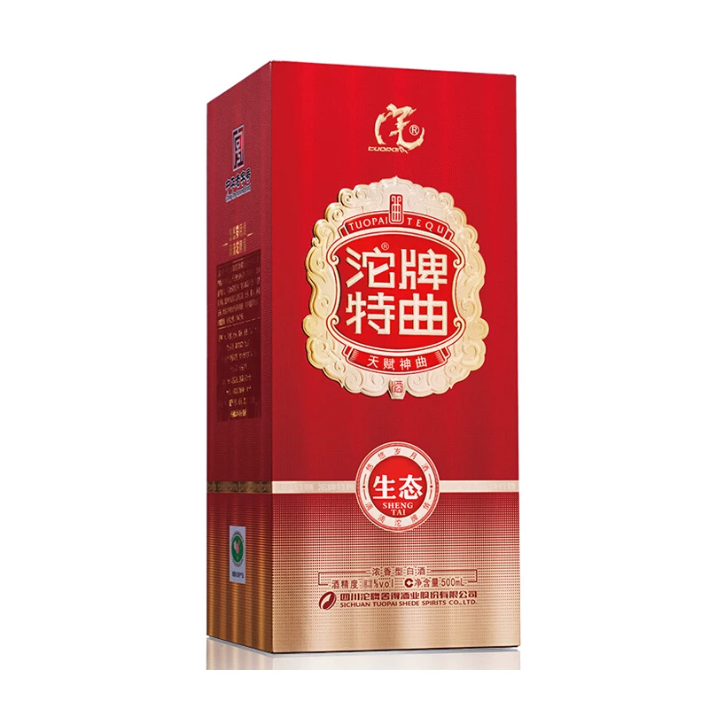 沱牌生态特曲系列52度浓香型白酒500ml*6瓶 244.5元 - 86线报