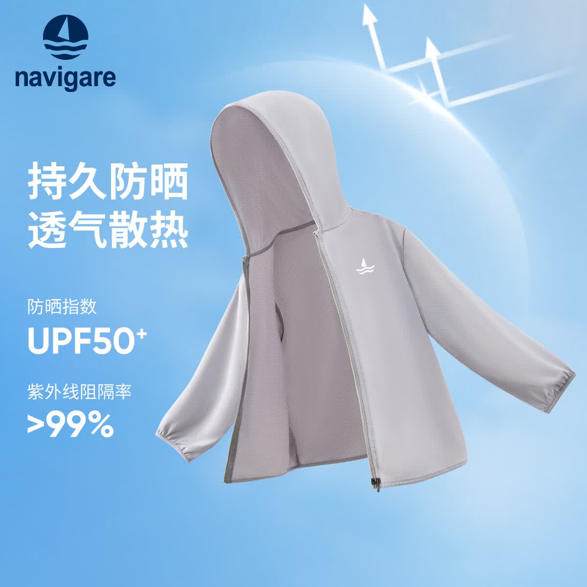 navigare意大利小帆船高倍连帽防晒衣UPS50+男女同款童装外套 30元 - 86线报 navigare意大利小帆船高倍连帽防晒衣UPS50+男女同款童装外套 30元 - 86线报