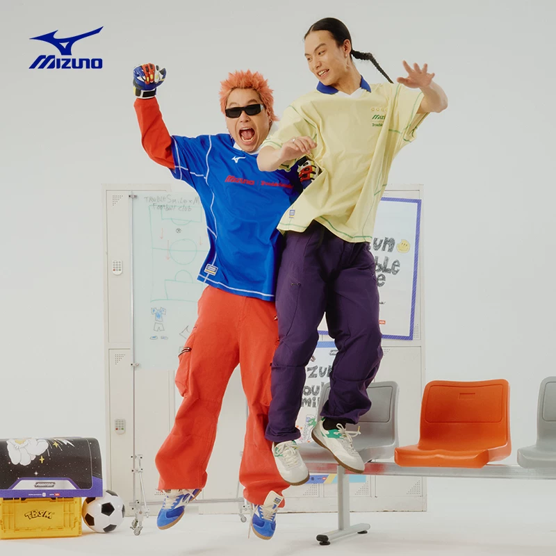 美津浓xTROUBLE SMILE联名速干防晒POLO衫 127.36元 - 86线报