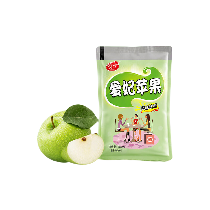 怀旧8090苹果汁180ml×2袋 1元 - 86线报