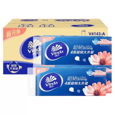 维达超韧无芯卷纸4层试用装78g×20卷 17.11元 - 86线报