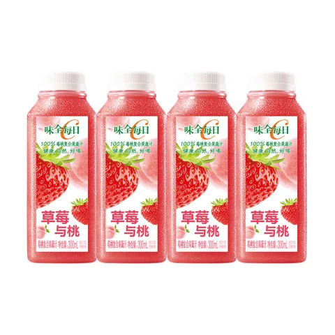 味全 每日C莓莓桃桃果汁 300ml*4 10.13元 图片 2