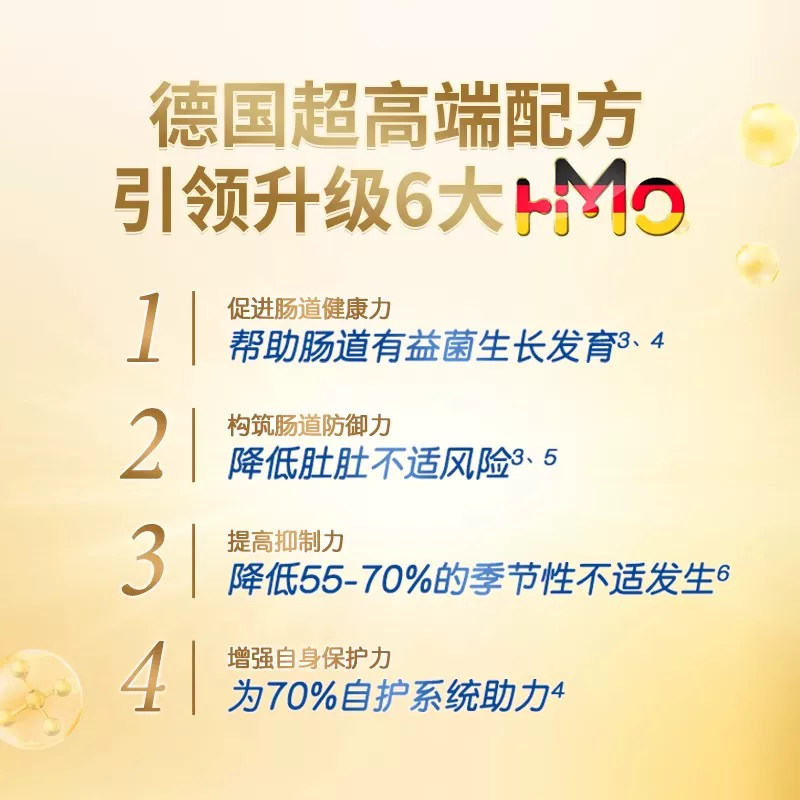 雀巢贝巴 至尊 五种HMO 超高端 段奶粉 290.08元 - 折送网