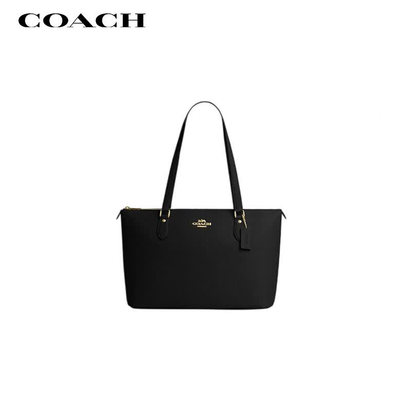 COACH女士GALLERY大号单肩手提托特包黑色CV402 743.65元 - 86线报