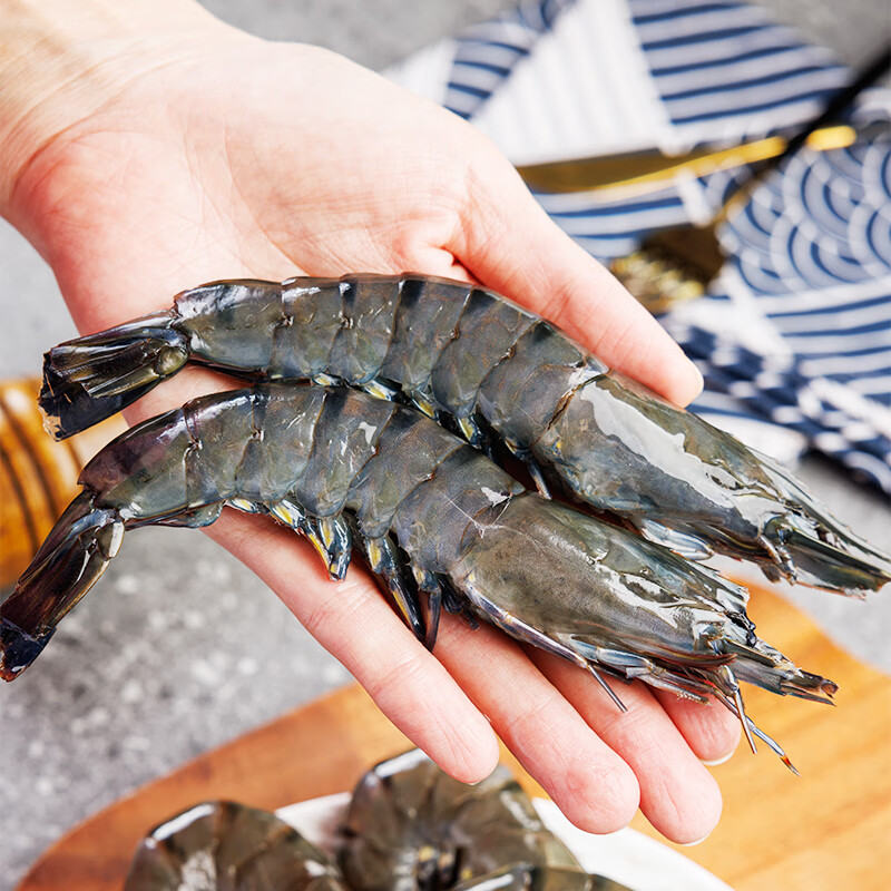 美加佳大号黑虎虾去冰净重2斤20-30只烧烤大虾生鲜虾类 64.15元 - 86线报 美加佳大号黑虎虾去冰净重2斤20-30只烧烤大虾生鲜虾类 64.15元 - 86线报