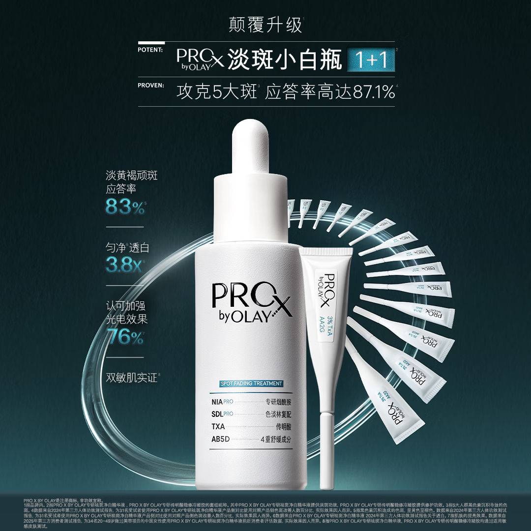 OLAY第3代淡斑小白瓶晳颜祛斑精华液80ml 473.15元 - 86线报
