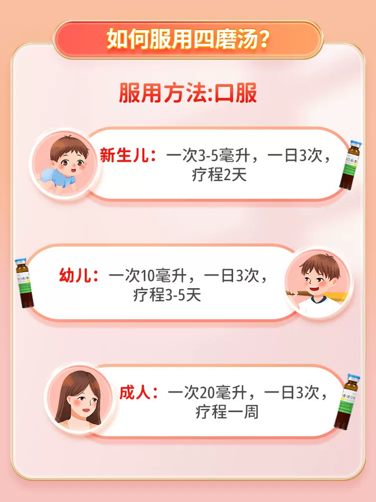 汉森四磨汤口服液16支 49.7元 - 线报酷