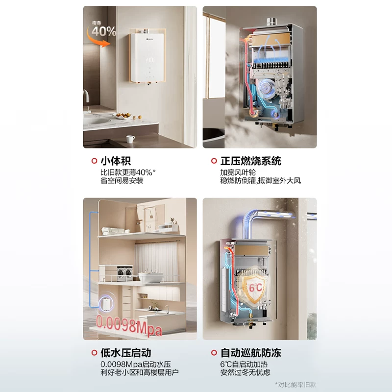 NORITZ小云朵Pro13升燃气热水器EA6 3310元 - 86线报 NORITZ小云朵Pro13升燃气热水器EA6 3310元 - 86线报
