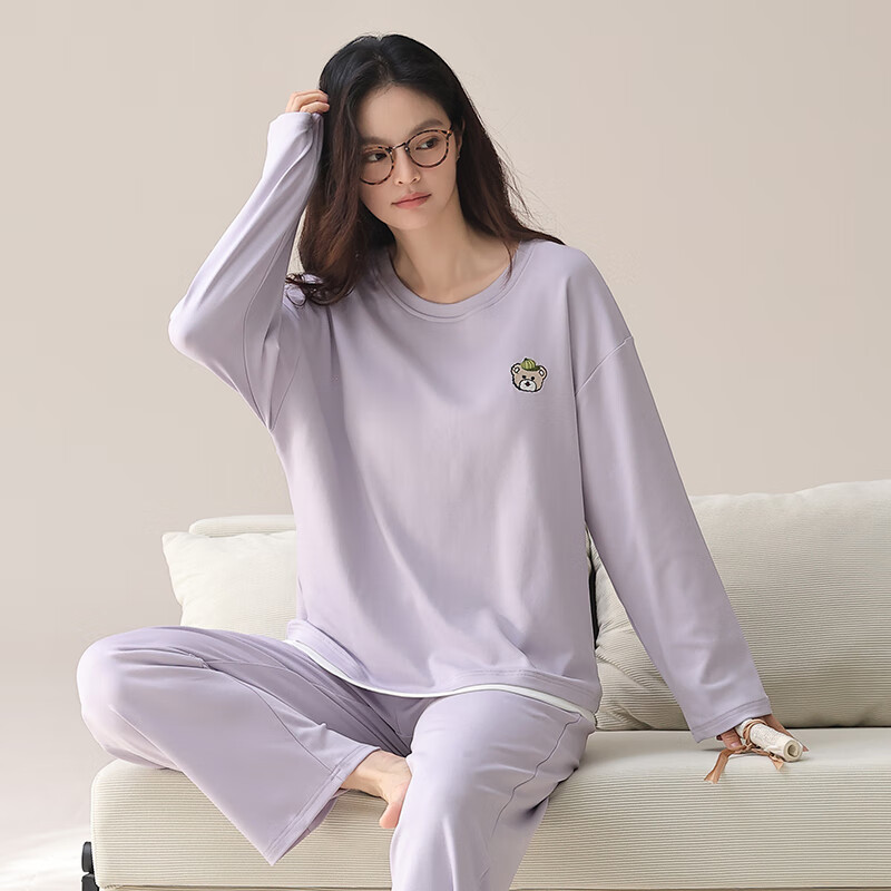 芬腾100%纯棉长袖家居服套装 59.9元 - 86线报