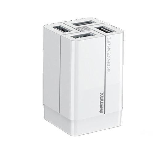 REMAX多口充电器头usb快充多孔一拖四适用于小米OPPO苹果vivo安卓 16.66元 - 线报酷