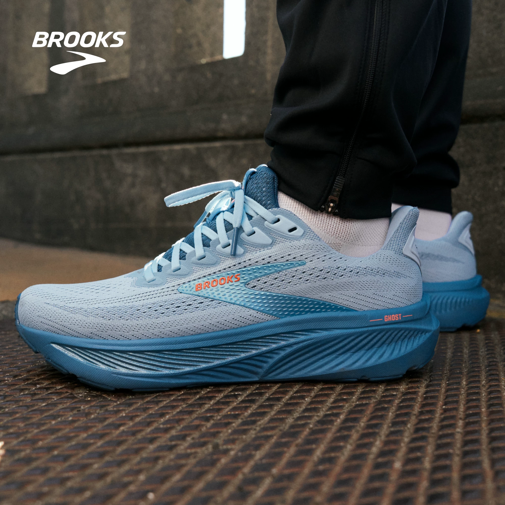 BROOKS Ghost 幽灵 17跑鞋男女款缓震 614元 - 86线报