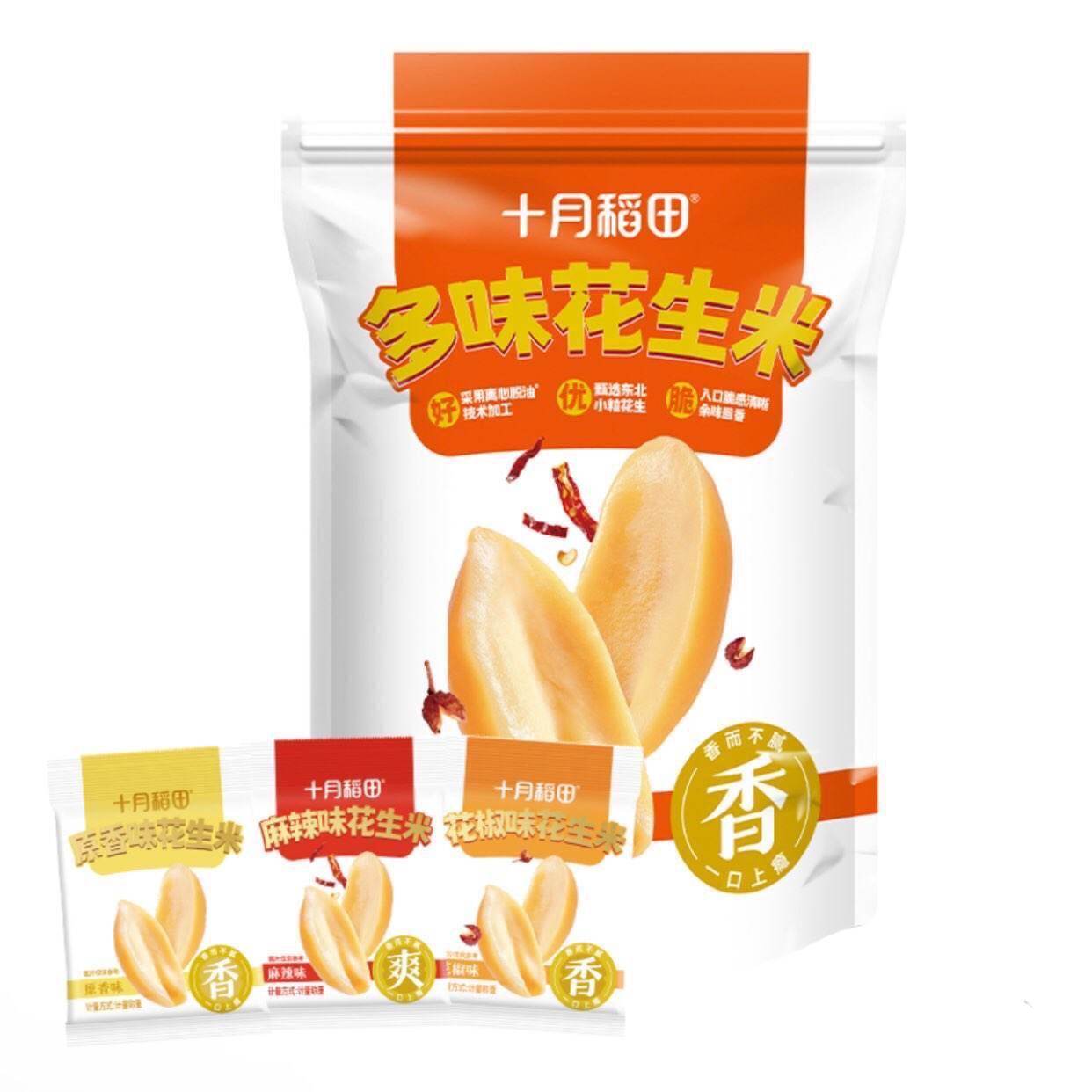 十月稻田多味花生米300g约15包 5.9元 - 86线报