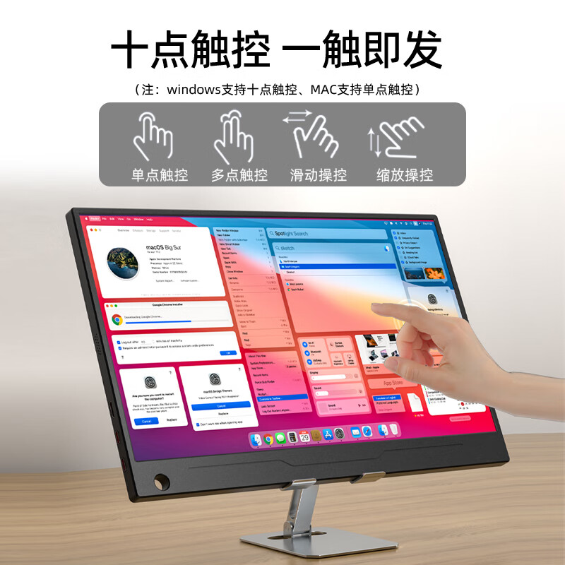 EIMIO便携式显示器14英寸电脑笔记本副屏低蓝光流畅兼容switch 605元 - 86线报