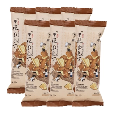 88VIP 茶颜悦色 干脆碱水面包丁 海盐焦糖味 35g*6袋 - 86线报
