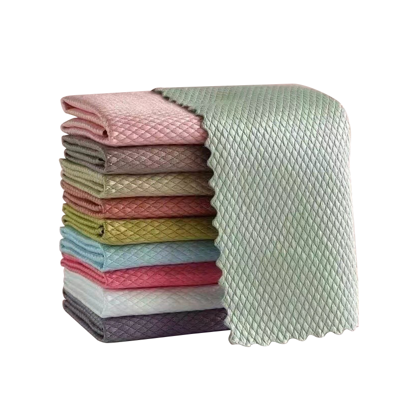Jepoo珊瑚绒洗碗抹布鱼鳞纹10条装 5.9元 - 86线报 Jepoo珊瑚绒洗碗抹布鱼鳞纹10条装 5.9元 - 86线报