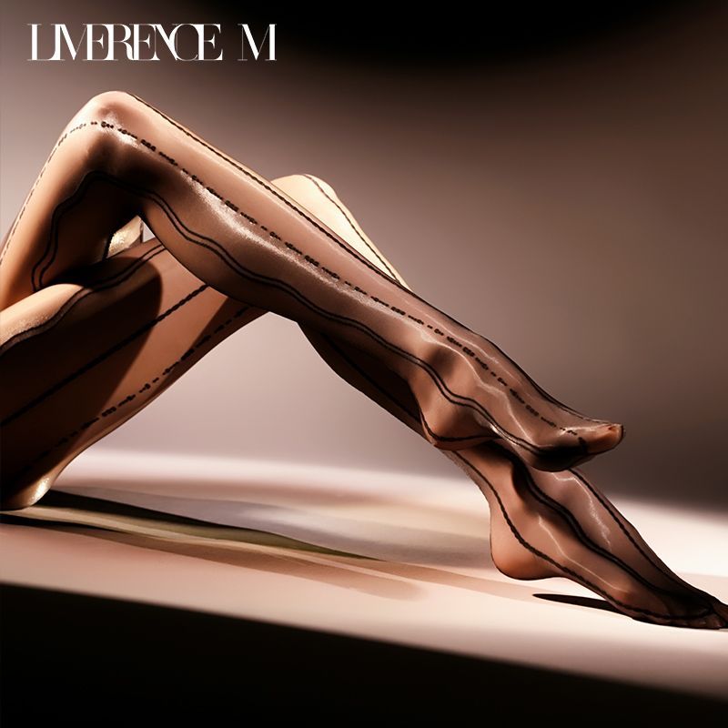 Limerence M电波性感油亮针织蕾丝提花一体丝袜春超薄连裤袜 52.8元 - 线报酷