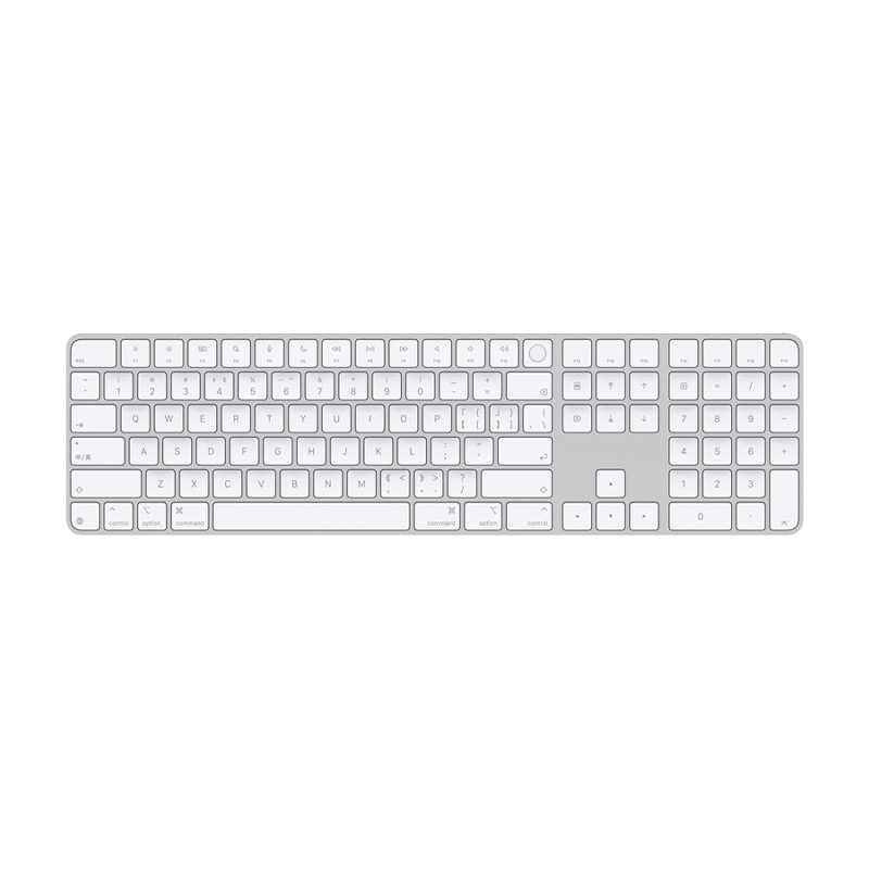 Apple 妙控键盘 白色 中文拼音版 带触控ID 数字小键盘 1149元 - 86线报 Apple 妙控键盘 白色 中文拼音版 带触控ID 数字小键盘 1149元 - 86线报