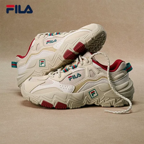FILA 掠夺者2男鞋跑步鞋撞色轻便运动鞋老爹鞋女鞋鞋 307.52元 图片 2