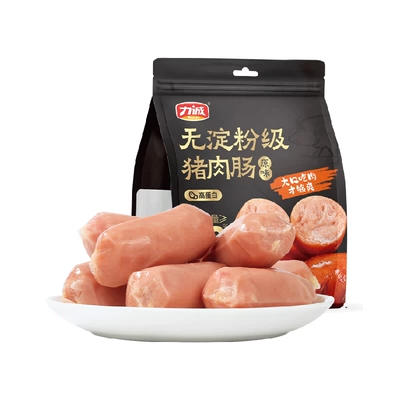 力诚无淀粉级猪肉肠240g黑胡椒/原味高蛋白开袋即食 14.37元 - 线报酷 力诚无淀粉级猪肉肠240g黑胡椒/原味高蛋白开袋即食 14.37元 - 线报酷