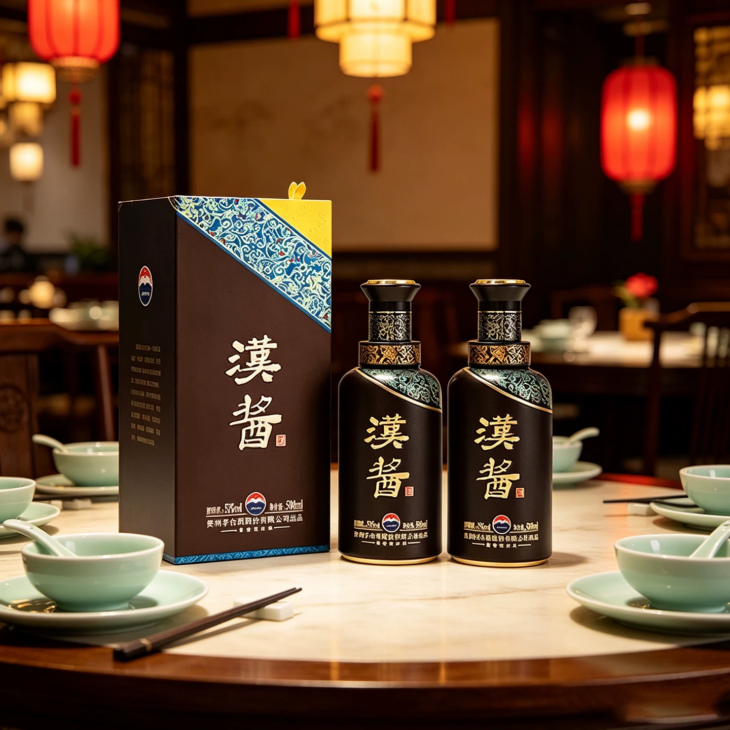 茅台 官方旗舰 贵州茅台 汉酱酒3.0 度酱香型白酒500ml双瓶装送礼 - 86线报