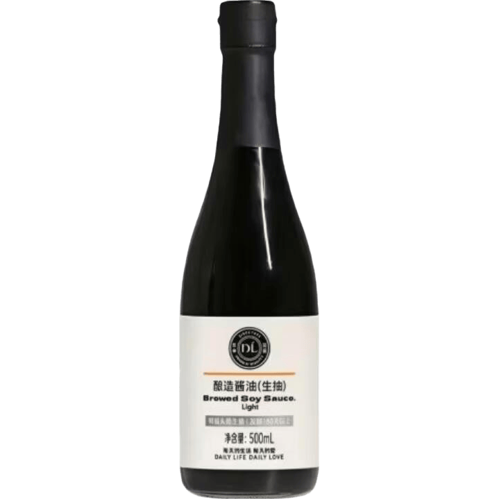 胖东来黄豆生抽酱油500mL×1瓶 9.8元 - 美泡泡