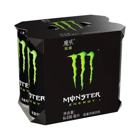 限移动端、京东百亿补贴：Monster Energy 魔爪 Monster 原味 能量风味饮料 功能饮料 330ml*6罐 20.89元 图片 1