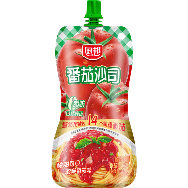 厨邦番茄酱320g酸甜沙司 2.9元 - 86线报