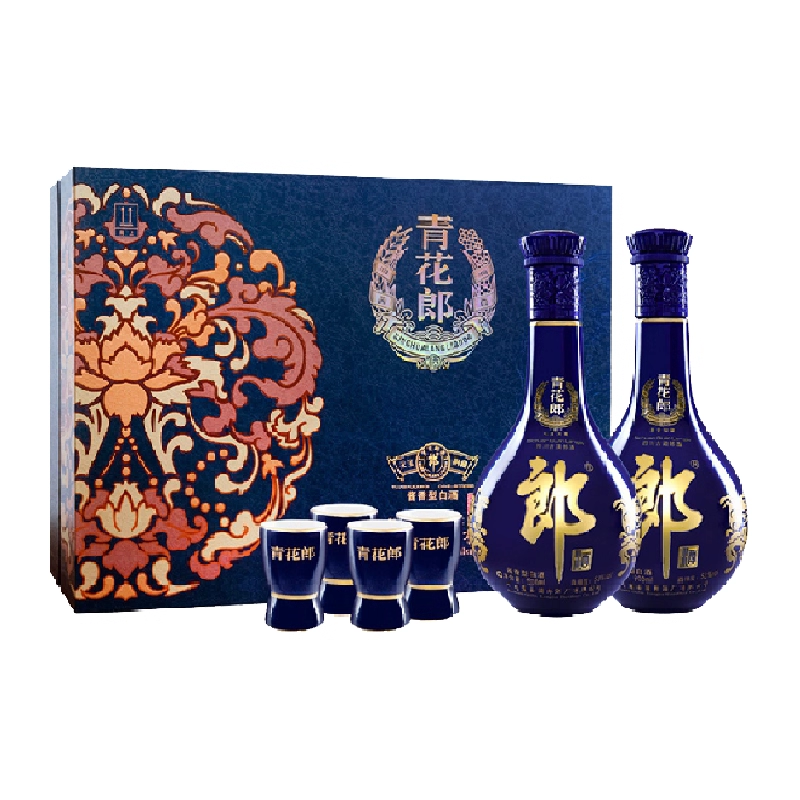 郎酒青花郎53°酱香型白酒500ml*2瓶礼盒装 1065.54元 - 86线报 郎酒青花郎53°酱香型白酒500ml*2瓶礼盒装 1065.54元 - 86线报