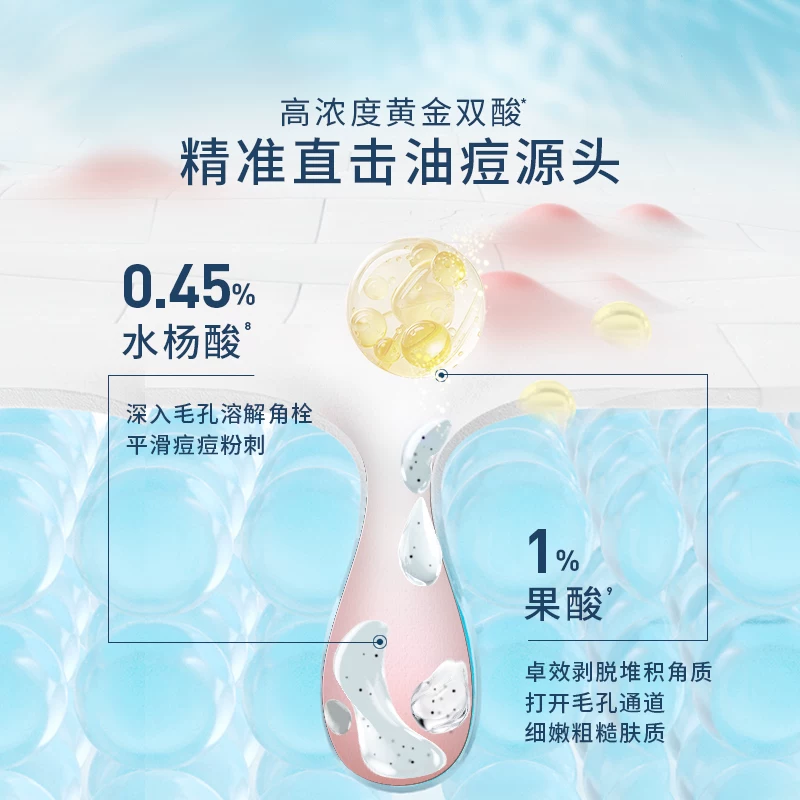 适乐肤水杨酸温和嫩肤洁面啫喱 31.8元 - 86线报