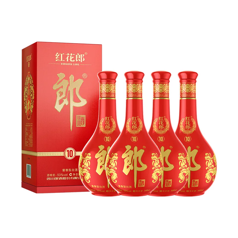 郎酒红花郎10 53度酱香型白酒500ml*4瓶 743.25元 - 86线报 郎酒红花郎10 53度酱香型白酒500ml*4瓶 743.25元 - 86线报