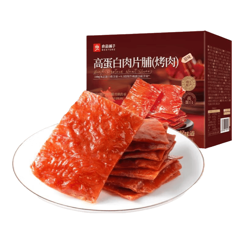 良品铺子猪肉片脯498g 26.9元 - 86线报