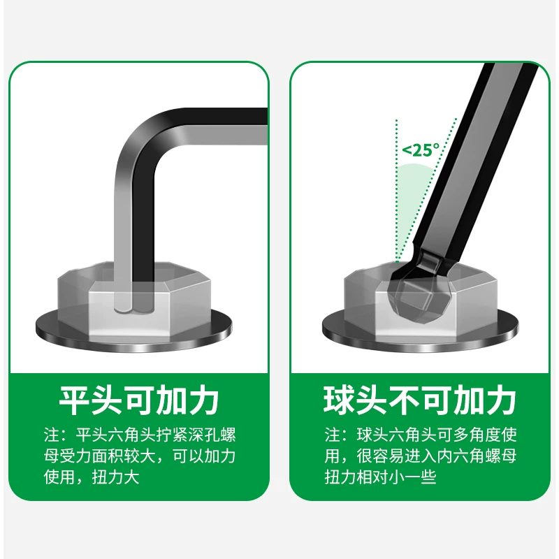 保联内六角扳手套装9件套荣耀黑短平款 4.9元 - 86线报