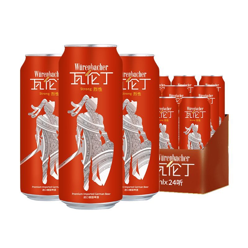VALENTIN瓦伦丁烈性啤酒500ml*24听 108元 - 线报酷