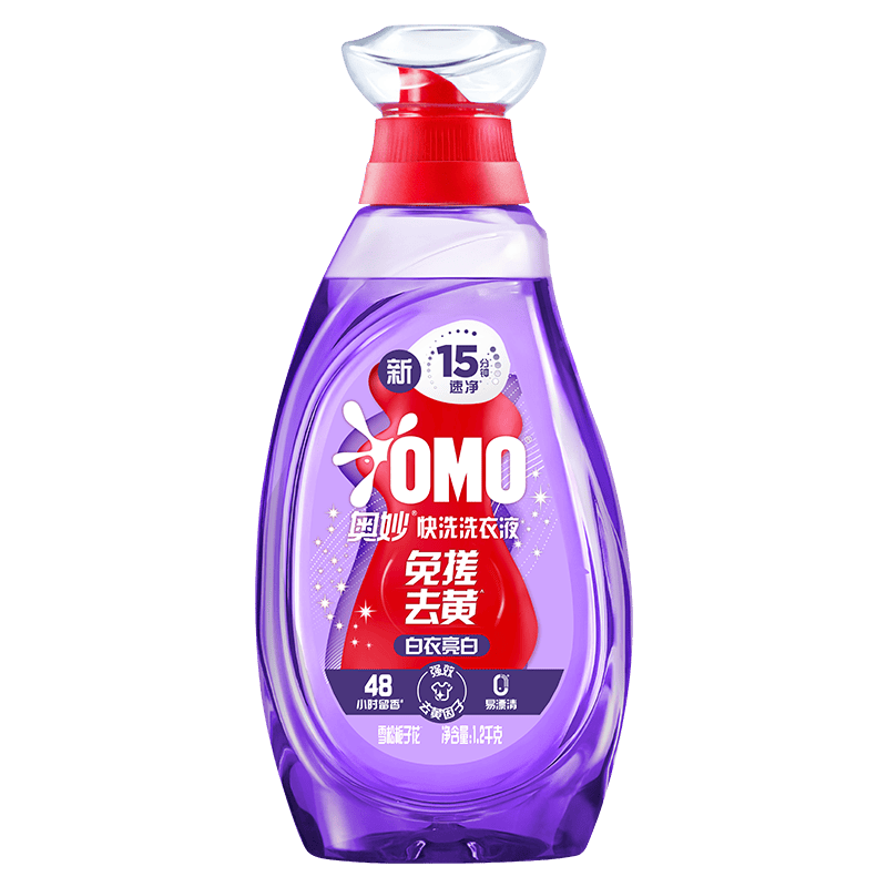 奥妙白衣去黄亮白洗衣液2.4斤 0荧光剂 9.9元 - 86线报 奥妙白衣去黄亮白洗衣液2.4斤 0荧光剂 9.9元 - 86线报
