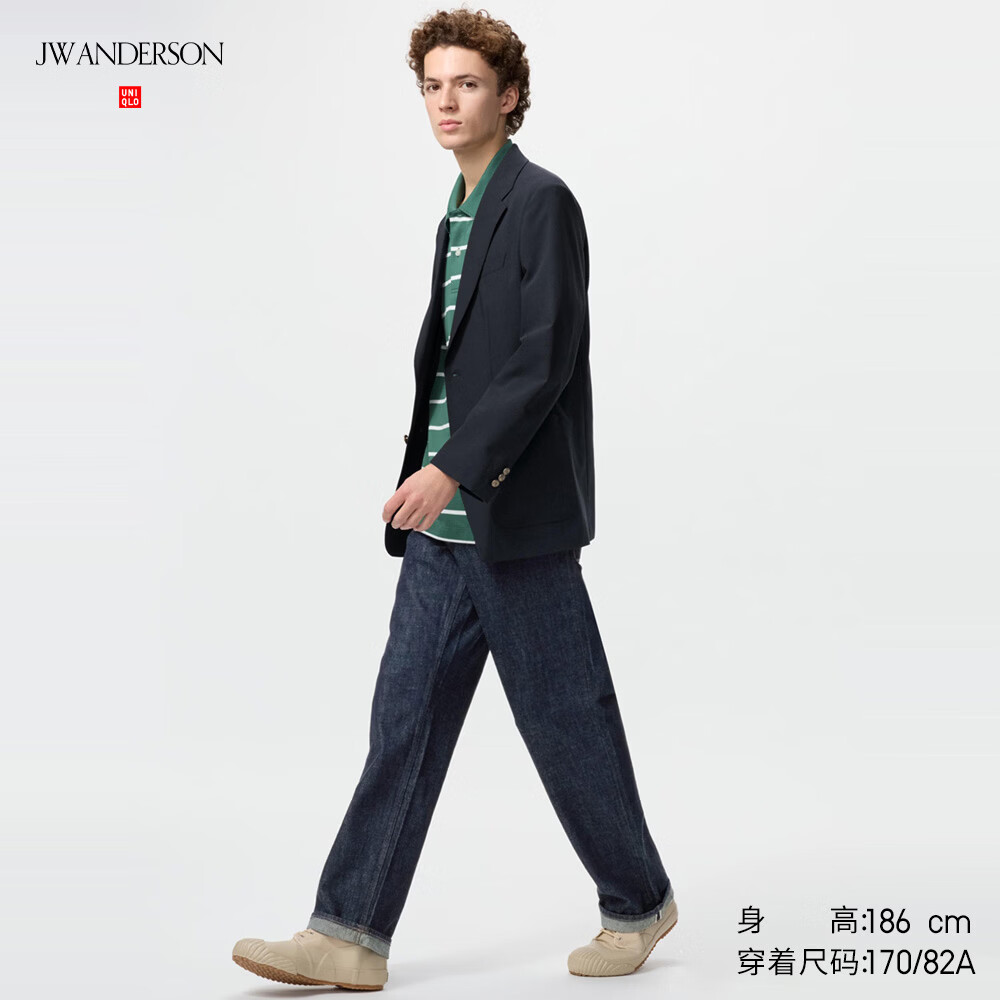 优衣库男装直筒牛仔裤32/170/82A 167.2元 - 美泡泡