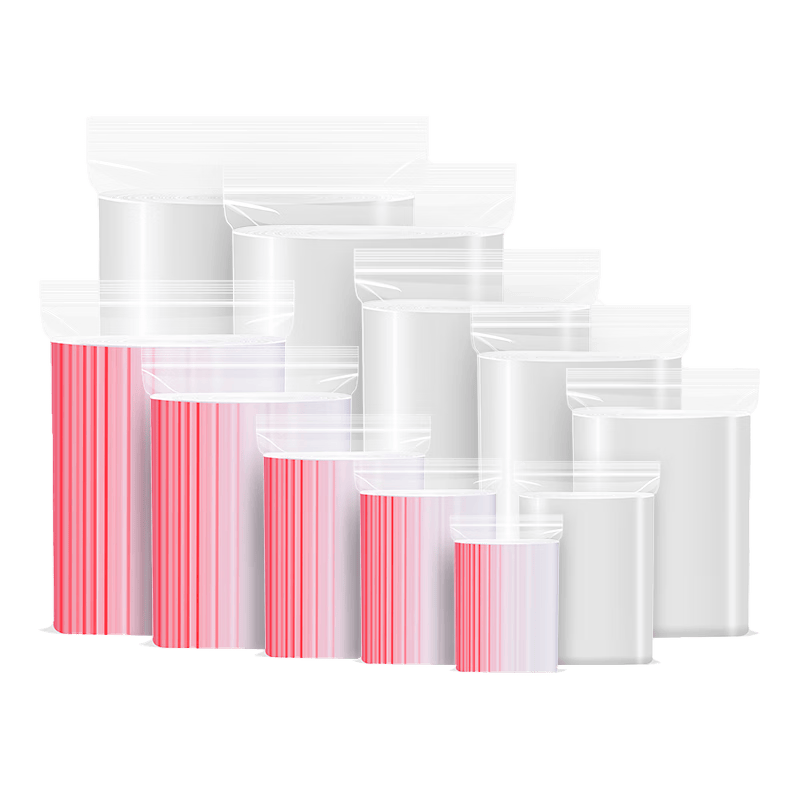网诺透明加厚食品级PE自封袋5号白边10×15cm12丝100只 2元 - 86线报