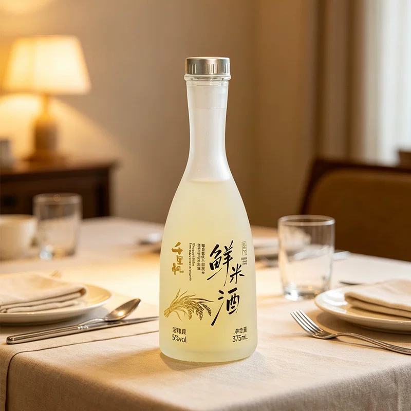 千里帆鲜米酒375ml糯米纯柔微醺畅饮开瓶即饮米香浓郁 9.9元 - 线报酷