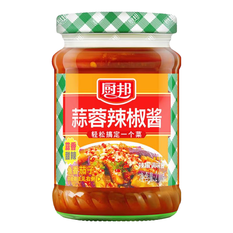 厨邦蒜蓉辣椒酱210g 2.94元 - 86线报 厨邦蒜蓉辣椒酱210g 2.94元 - 86线报