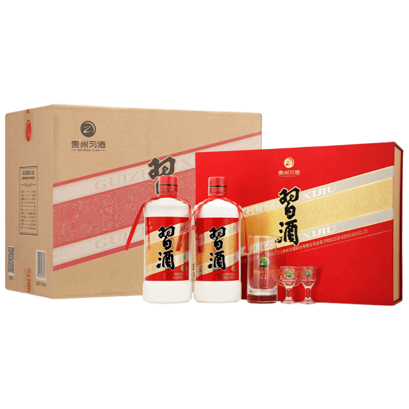 习酒圆习酒53°酱香型白酒500mL×6瓶 405元 - 86线报
