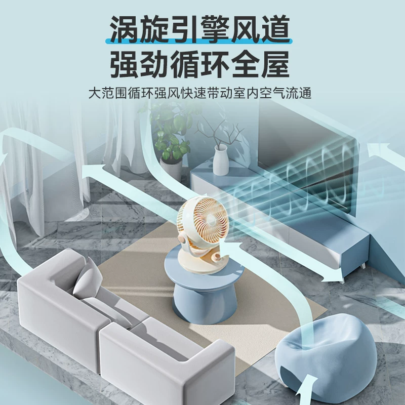 美的GAF18AD空气循环扇小巧台式3D送风可摇头 102.21元 - 86线报