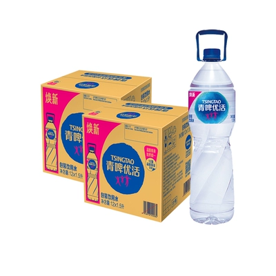 青啤优活饮用水1.5L×12瓶×2箱 37.81元 - 线报酷 青啤优活饮用水1.5L×12瓶×2箱 37.81元 - 线报酷